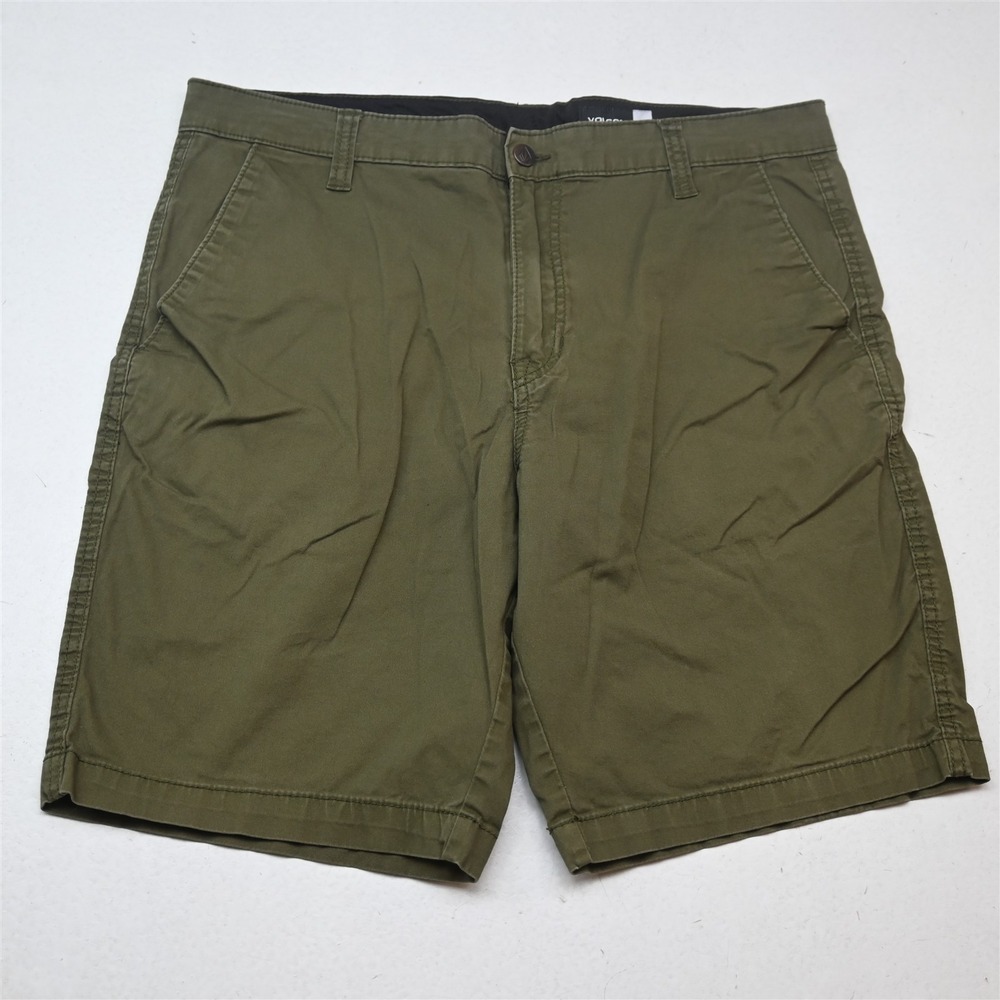 Volcom 34x9.5" Green A0902100 Cleaver Chino Mens Shorts